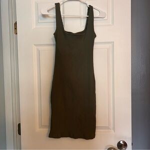 madewell ribbed swingy tee dress Madewell Ribbed Swingy Tee Dress Size Large